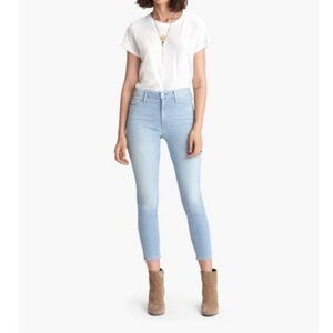 MOTHER "The Looker Crop" Jeans Size 28